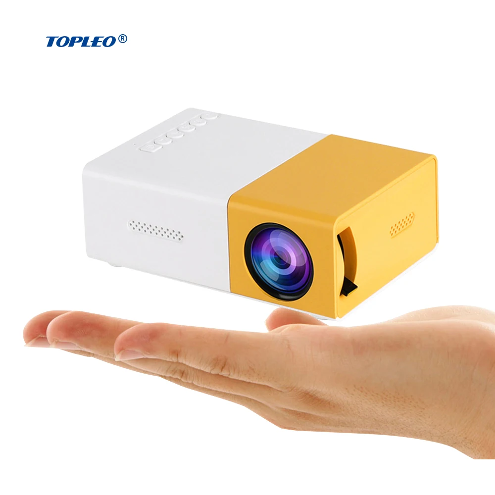 Topleo Wholesale 720p Portable A2000 Mini Projector Wired And Wireless Mirroring Wifi Support 1080p Lcd Small Projector