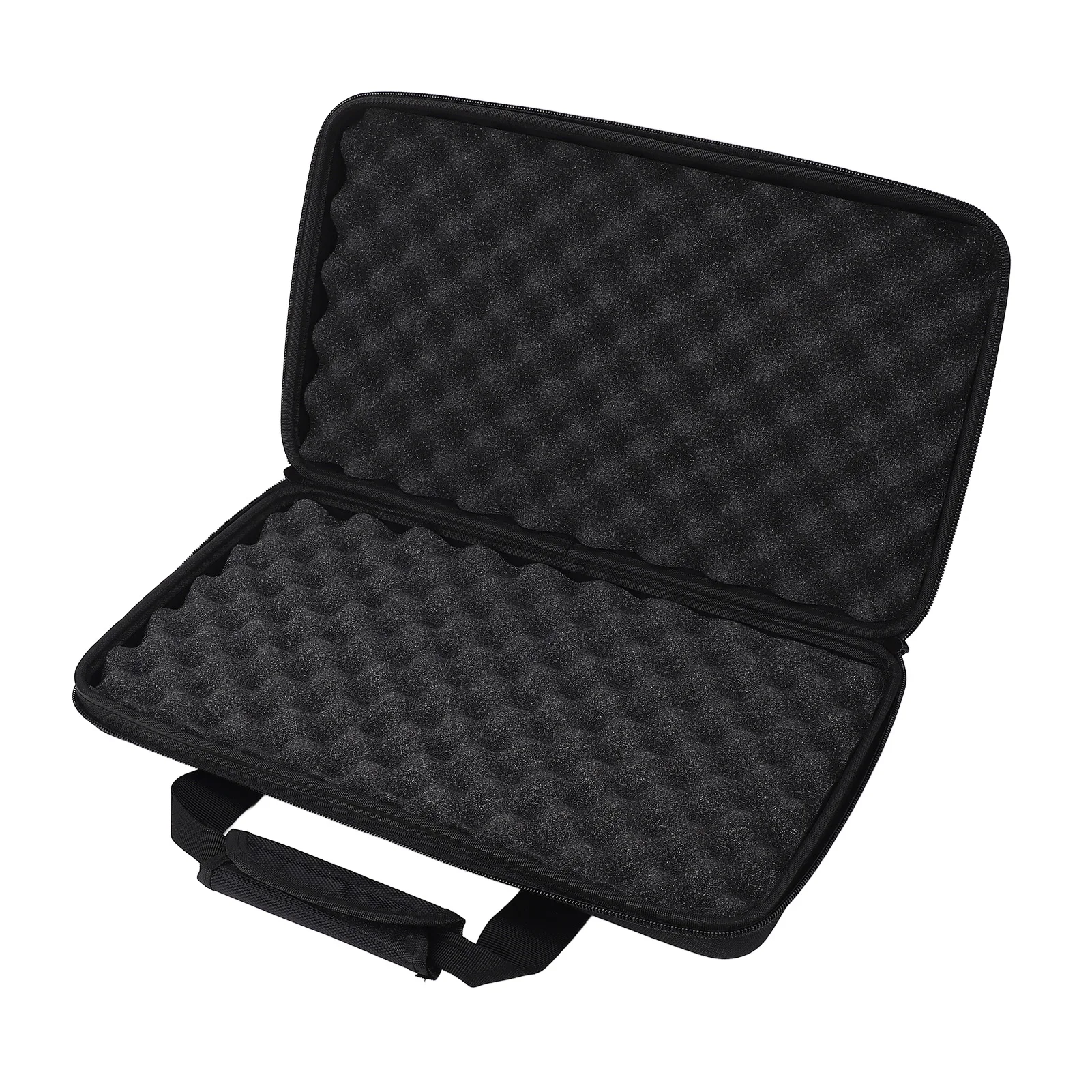 DJ Controller Case 50x30x8cm Built in Cushioning Sponge Portable Double  DJ Controller Bag  Safety for DDJ-FLX4