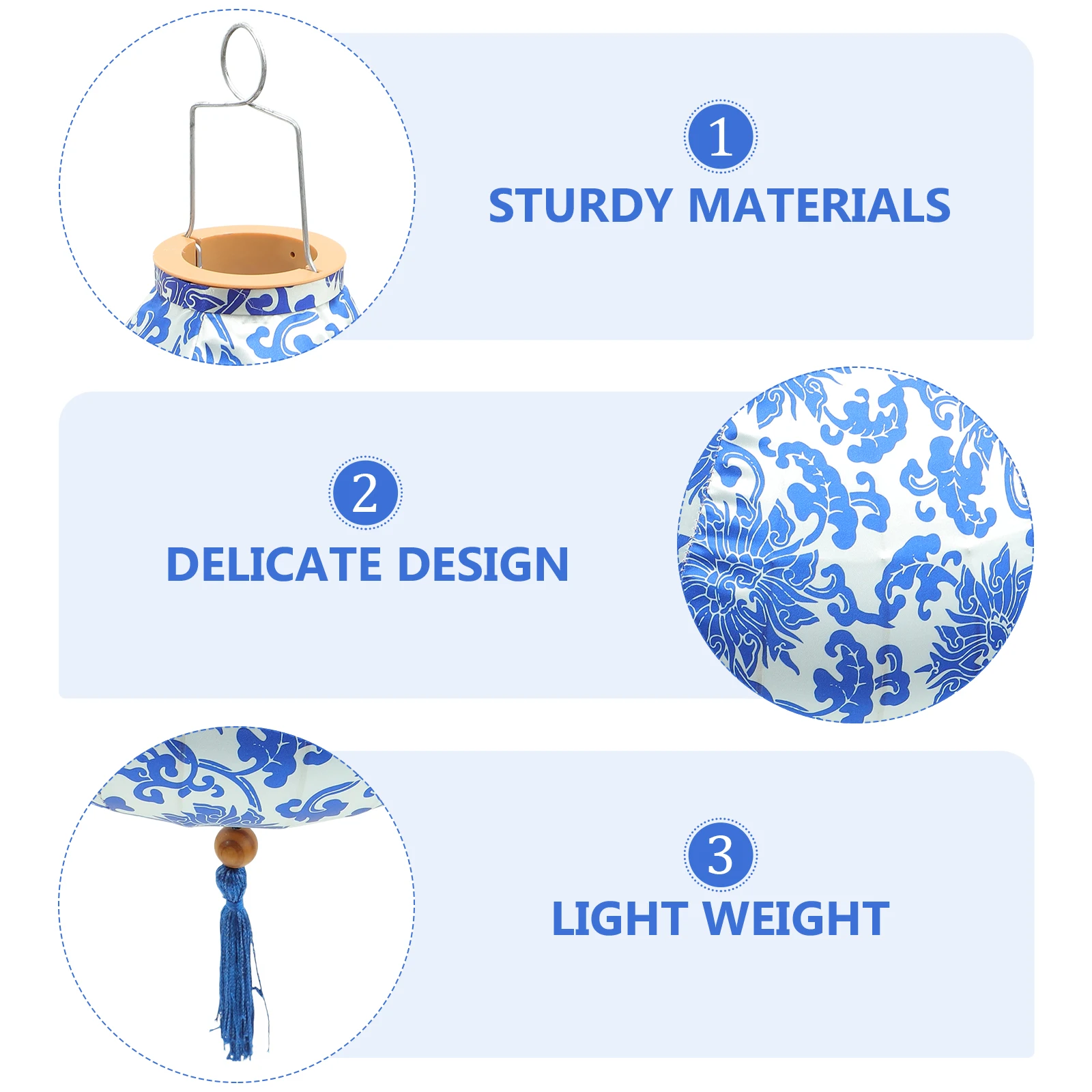 

1pc Hanging Lanterns Outdoor Festival Decorative Ornament Chinese Style Silk Party Wedding Decoration Bright Colorful Lantern