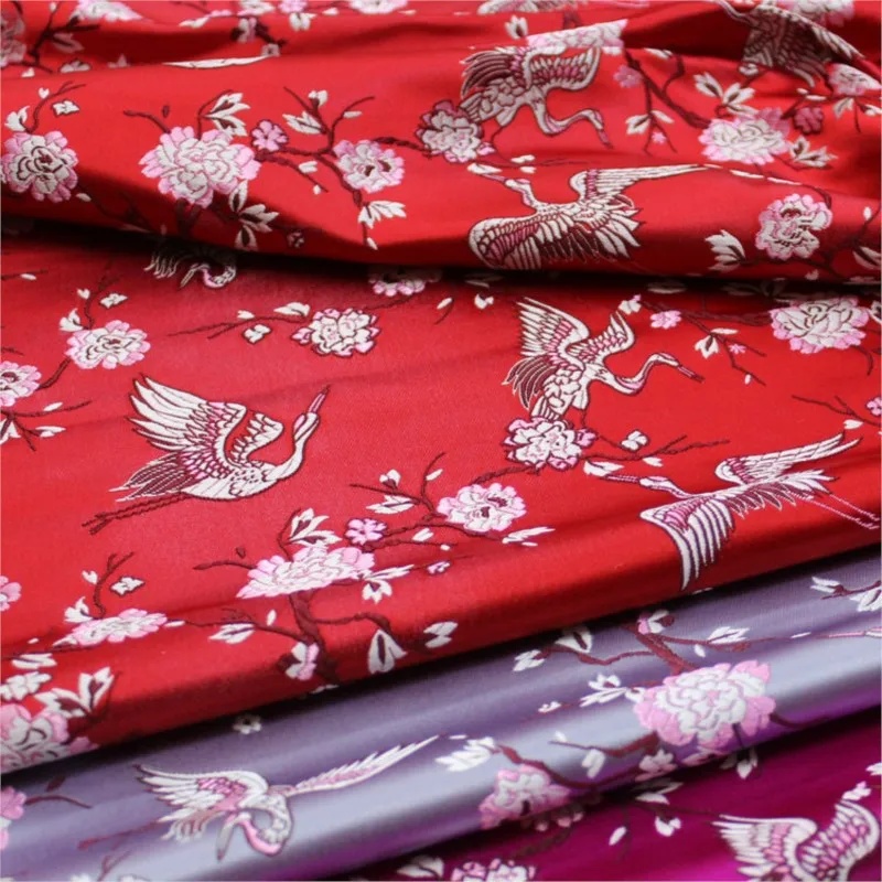 

Chinese-style ancient costumes cheongsams Hanfu children's clothing silk fabric decoration hand-woven brocade satin
