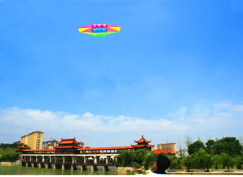 طائرات ورقية للبالغين، طائرة ورقية رادارية، ألعاب خارجية، طائرات ورقية احترافية، لعب خارجي قوي أحادي العين، طائرة ورقية لركوب الأمواج شراعيًا، ترتد هوائيًا