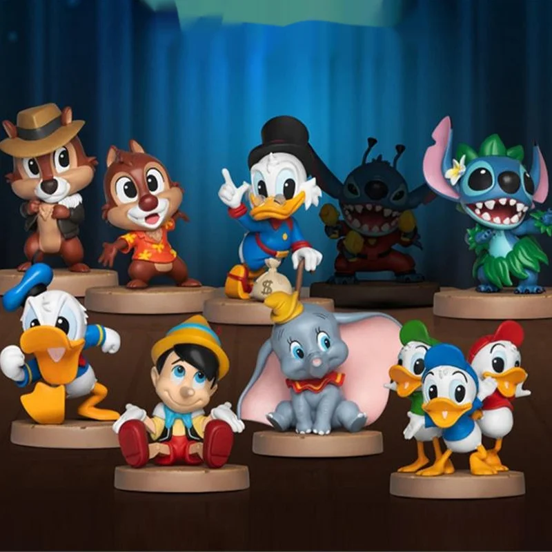 Disney Klassiekers Beest Koninkrijk Serie Steek Donald Scrooge Huey Dewey Louie Duck Dumbo Pinocchio Chip Dale Actiefiguren Speelgoed