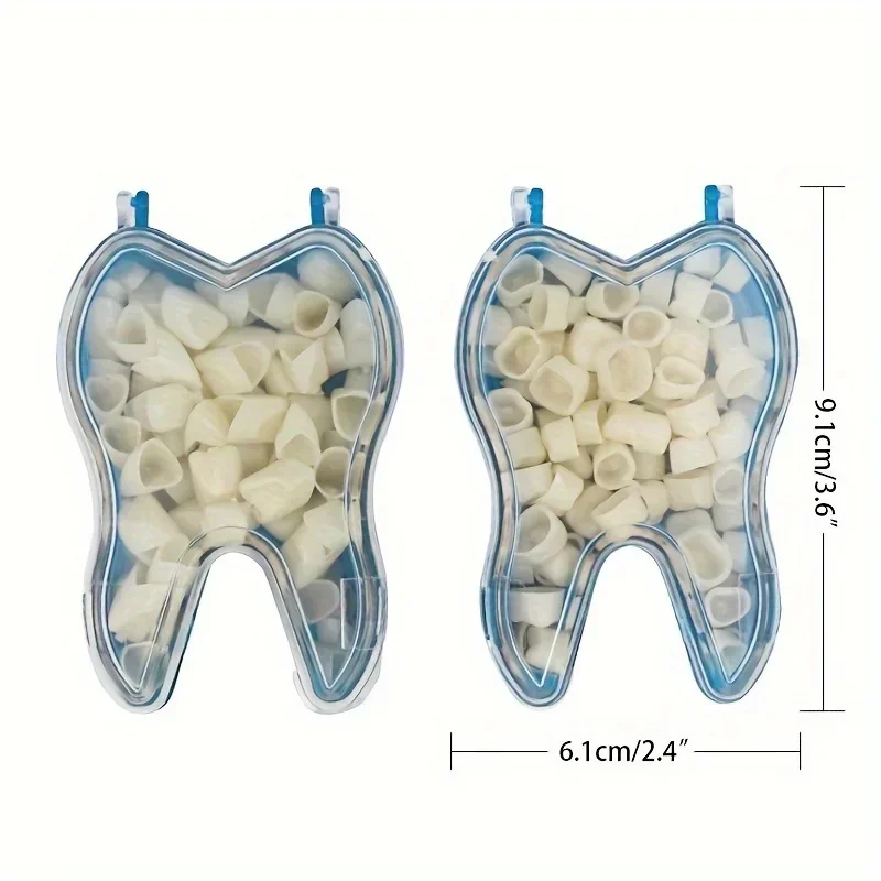 Codzienna tymczasowa korona licówki zestaw do wymiany zębów-przednie zęby przednie, klej do protez z litego kleju, Repa zębów