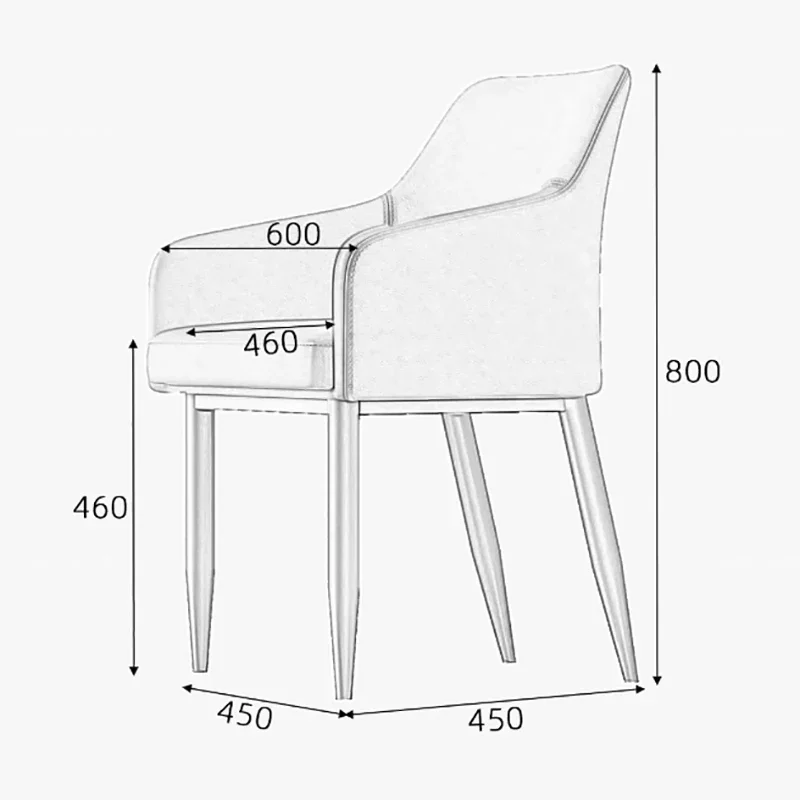 #Style Creative Chairs Premium Classic Beauty Cozy Dining Chairs Exquisite Trendy Sedie Sala Da Pranzo Dining Room Furniture