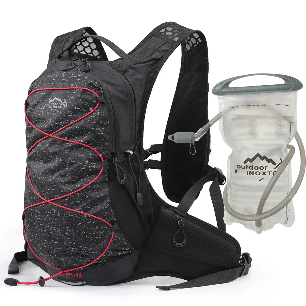 Hydration Running Backpack Cycle Breathable Ultralight Riding Bag with 2L Water Bladder Bike Bag Cycling Backpack