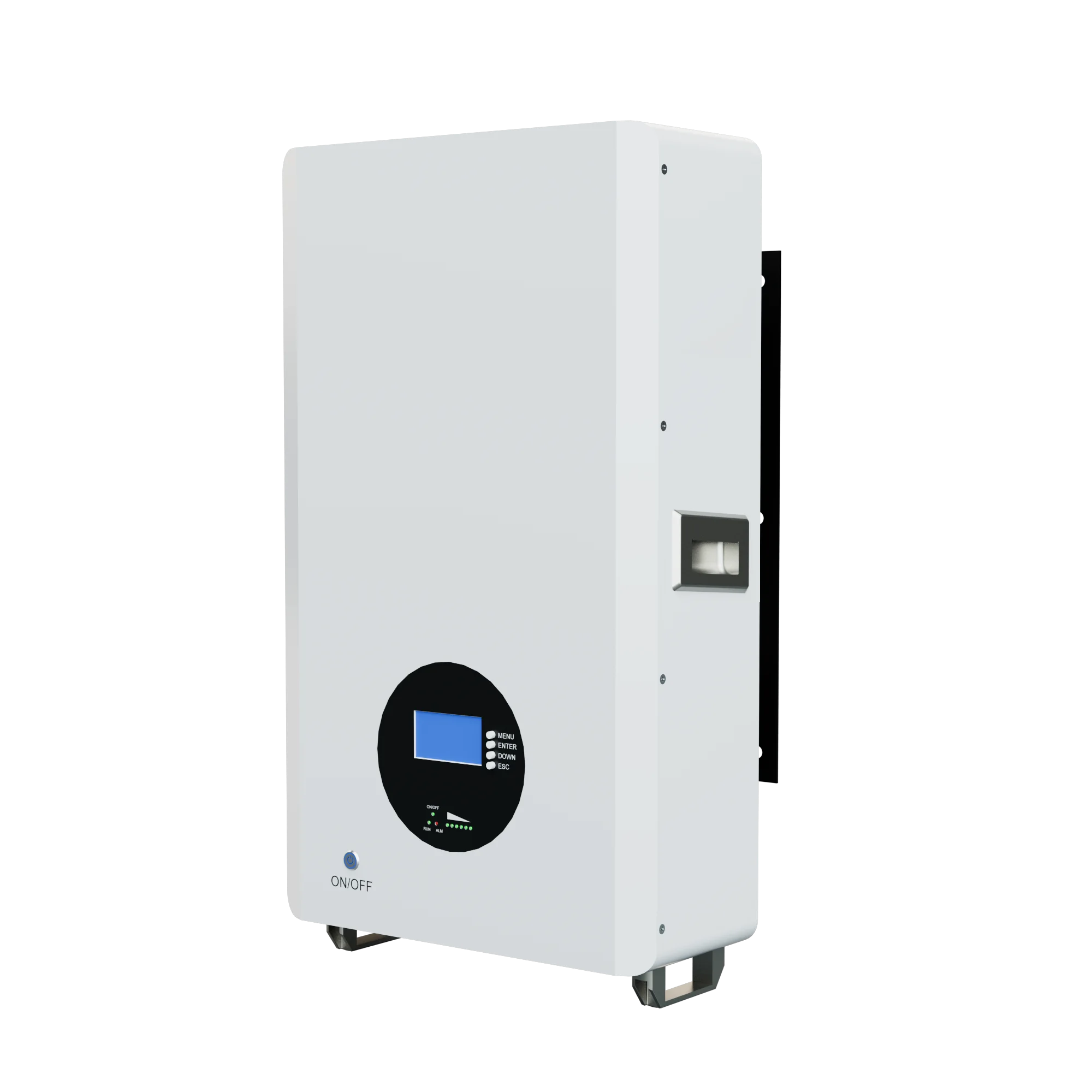 LiFePO4 24V 200Ah البطارية الشمسية العاكس خارج الشبكة الحائط 5.12kWh بطارية ليثيوم أيون CE / FCC معتمدة 6000 دورة الحياة #4