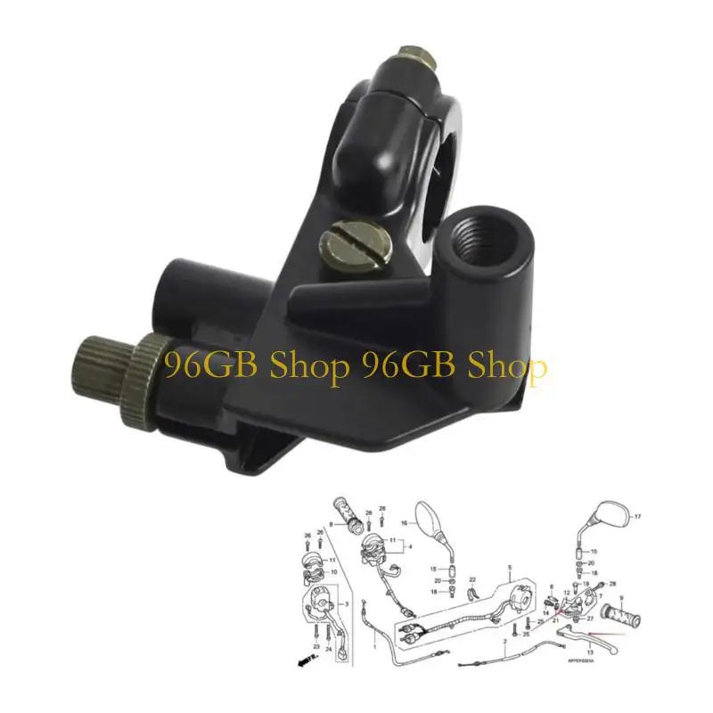 96GB Reliable Clutch Lever Holder For CBR125R JC34 JC39 JC50 Motorcycle Clutch Assembly Ensuring Safety and Comfort During Use
