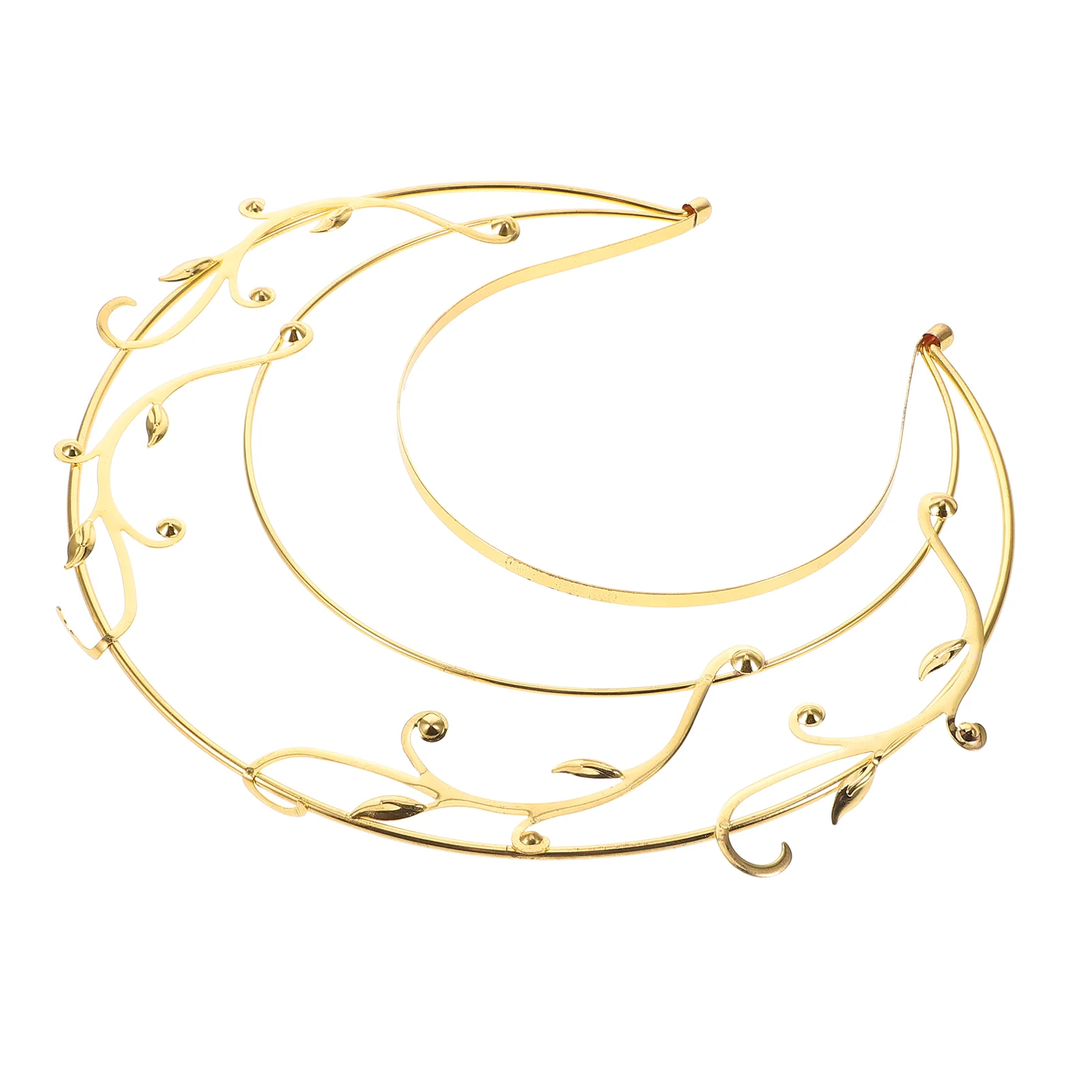 

Tiara Prom Headband Accessories Crown Lolita Greek Egyptian Golden