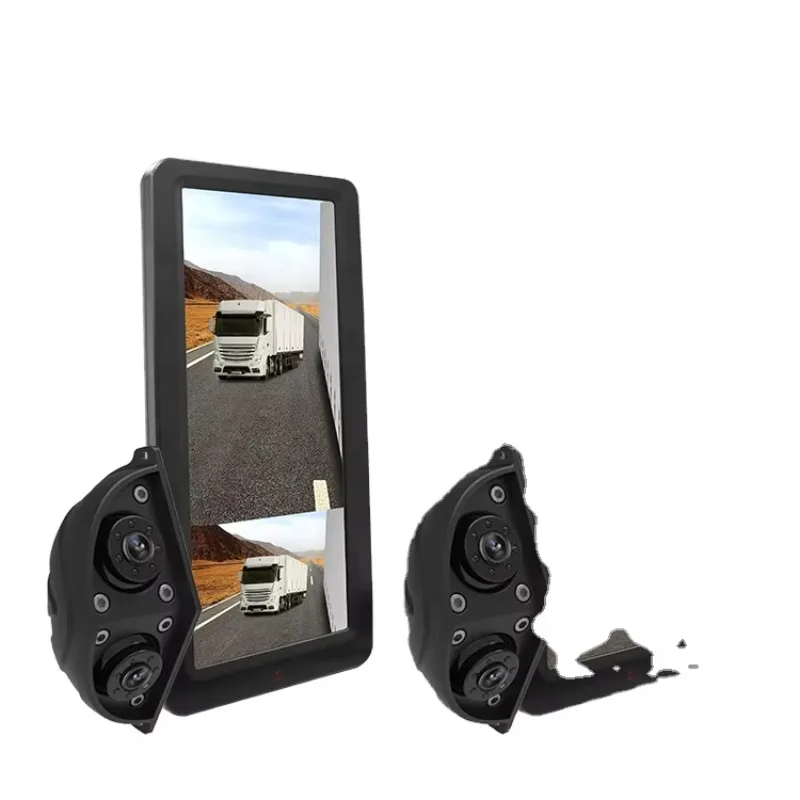 

1080P HD Electronic Rearview Mirror With Dual Camera Driving Assistant System