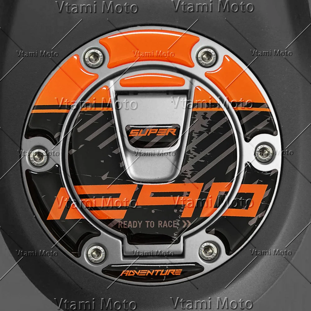 

3D Motorcycle Fuel Tank Cap Decal Tank Protection Sticker For KTM 1290 Super Duke R 2020-2023 2022 2021