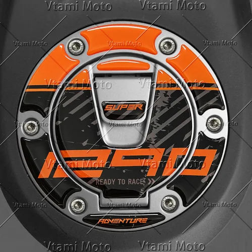 Imagen 1 del producto Calcomanía 3D para tapa de tanque de combustible de motocicleta, pegatina de protección de tanque para KTM 1290 Super Duke R 2020-2023 2022 2021