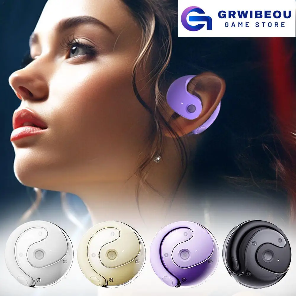 

GRWIBEOU Wireless bluetooth headset Planet Bluetooth Headphone Comfortable Wear Waterproof Active Noise Cancellation Earphone