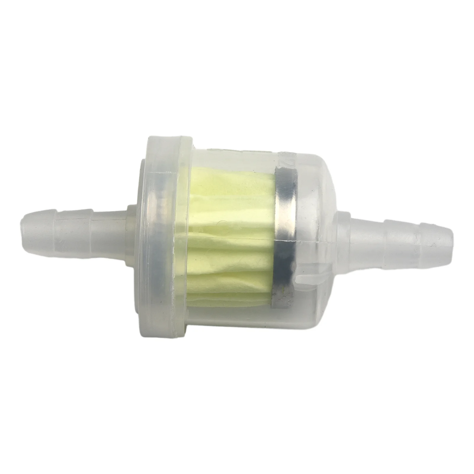 Motorcycle Green Paper Fuel Filter - close-up view