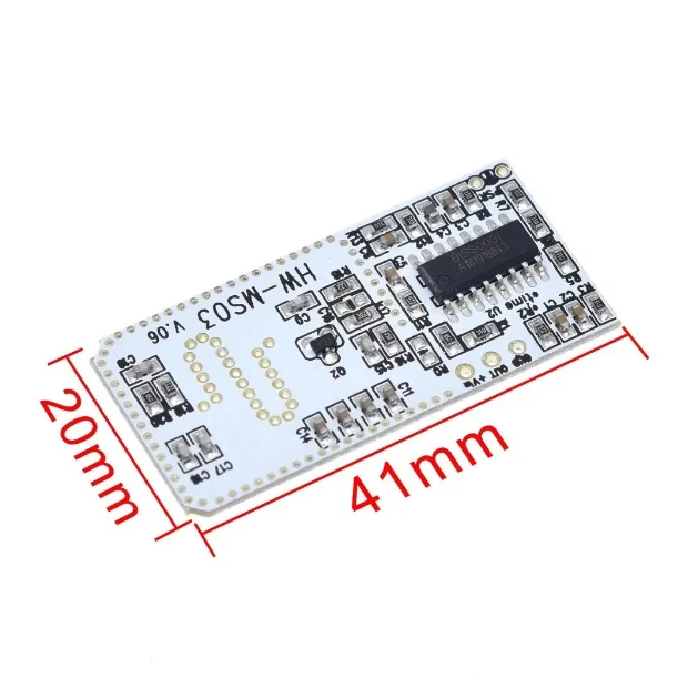 Boyi Technology HW-MS03 Microwave Sensor Module Microwave Radar Body Sensor Switch