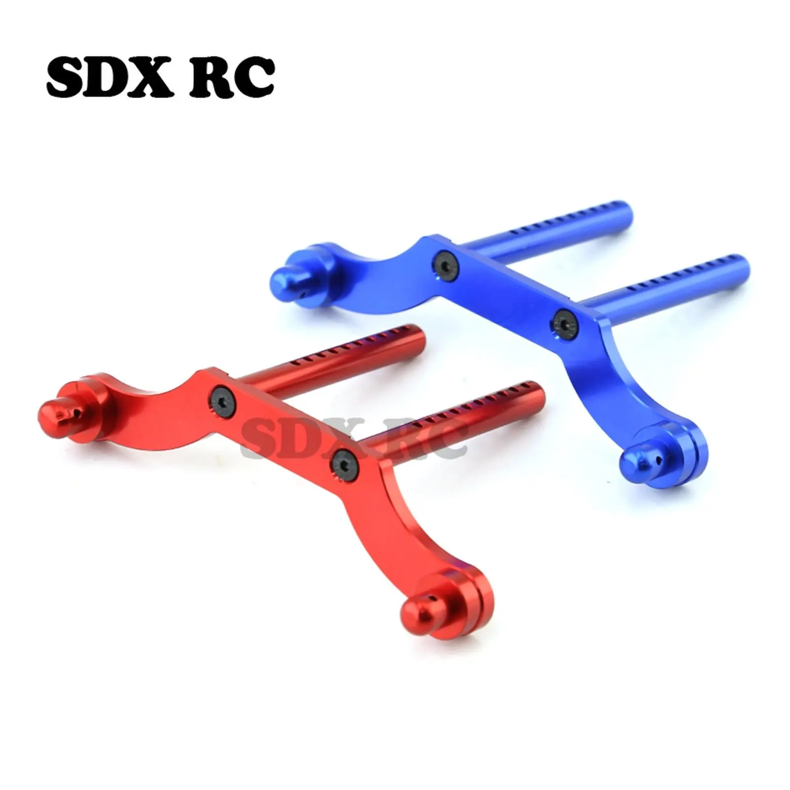 2pcs Metal RC Car Front and Rear Body Post Mounts Shell Column for HPI Savage X Flux XL 1/8 RC Car Upgrade Parts