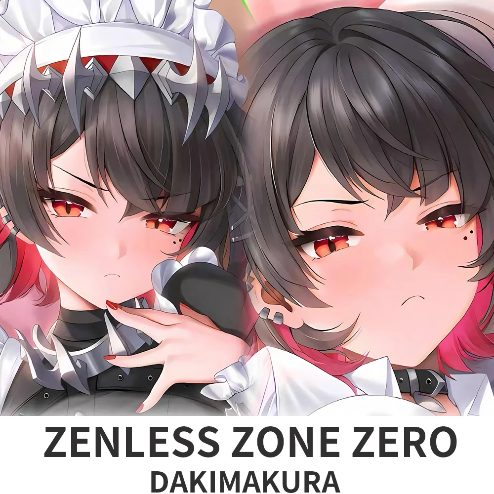 Anime Zenless Zone Zero Dakimakura Hing Body Case Ellen Joe Otaku Pillow Cushion Bed Ings Xmas Game