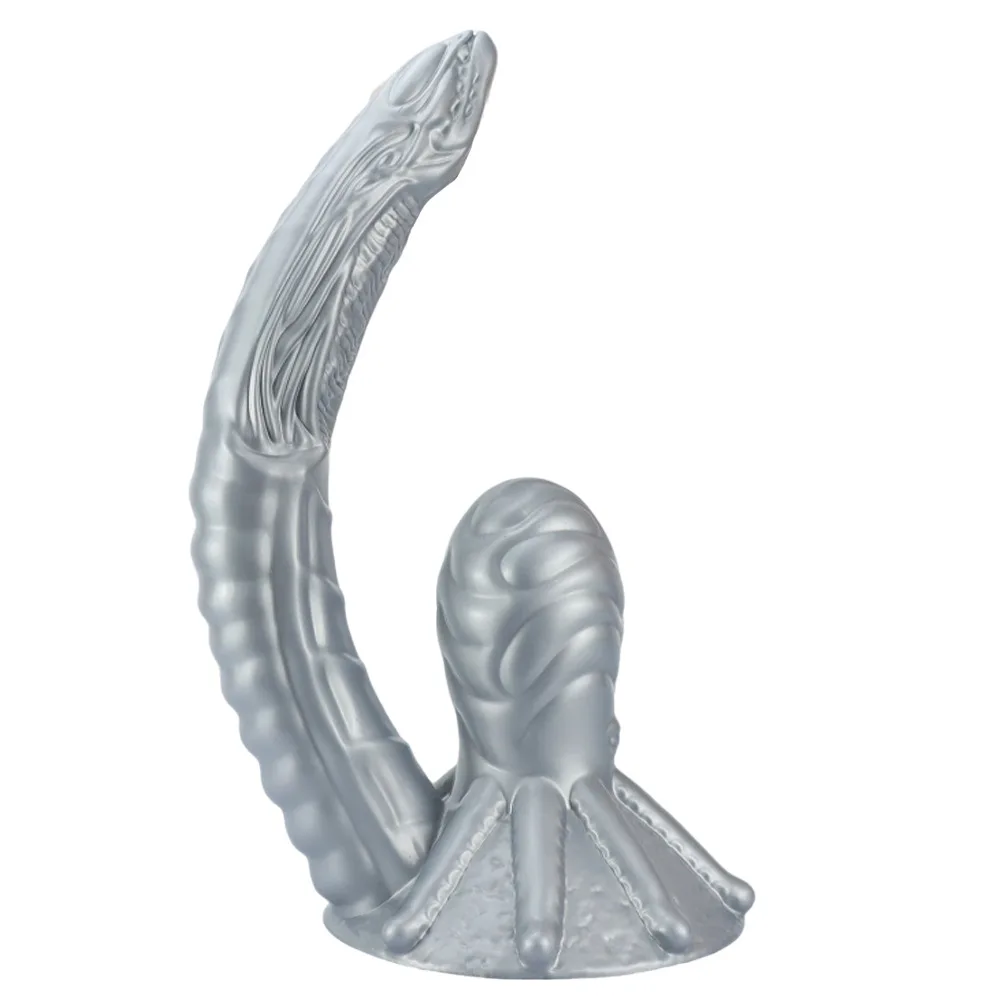 2 in 1 Double-end Dildos Anal Plug Tentacle Dildo Animal Penis Sexy Toy for Women Vagina Anal Stimulation Dilator Masturbator
