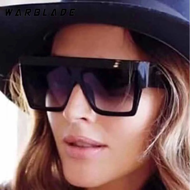 

Trendy Fashion Oversized Square Glasses Women Brand Designer Eyeglasses Driving Shades Summer Traveling Sunglasses Male UV400