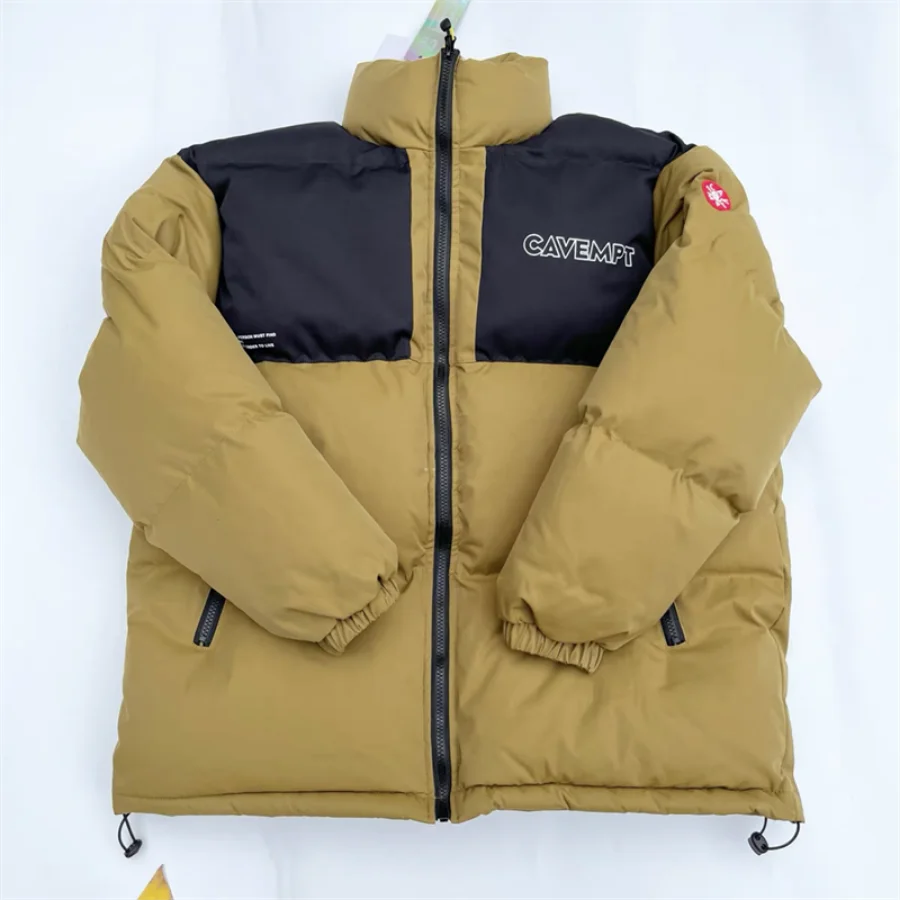 Patchwork CAV EMPT PUFFER JACK Parkas Men Women Best Quality Oversized Down Jacket CE Cavempt Coats