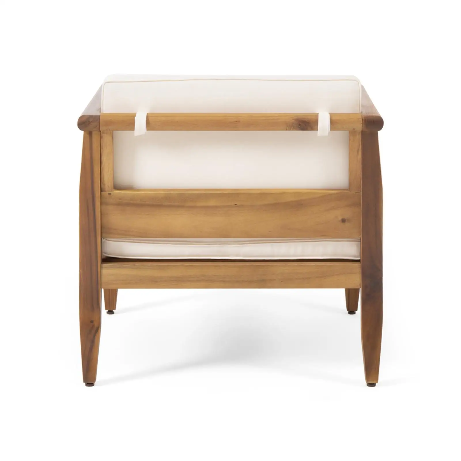 

Современный набор мебели для патио из дерева акации, устойчивый к атмосферным воздействиям клубный стул, кресло для отдыха для сада, заднего двора