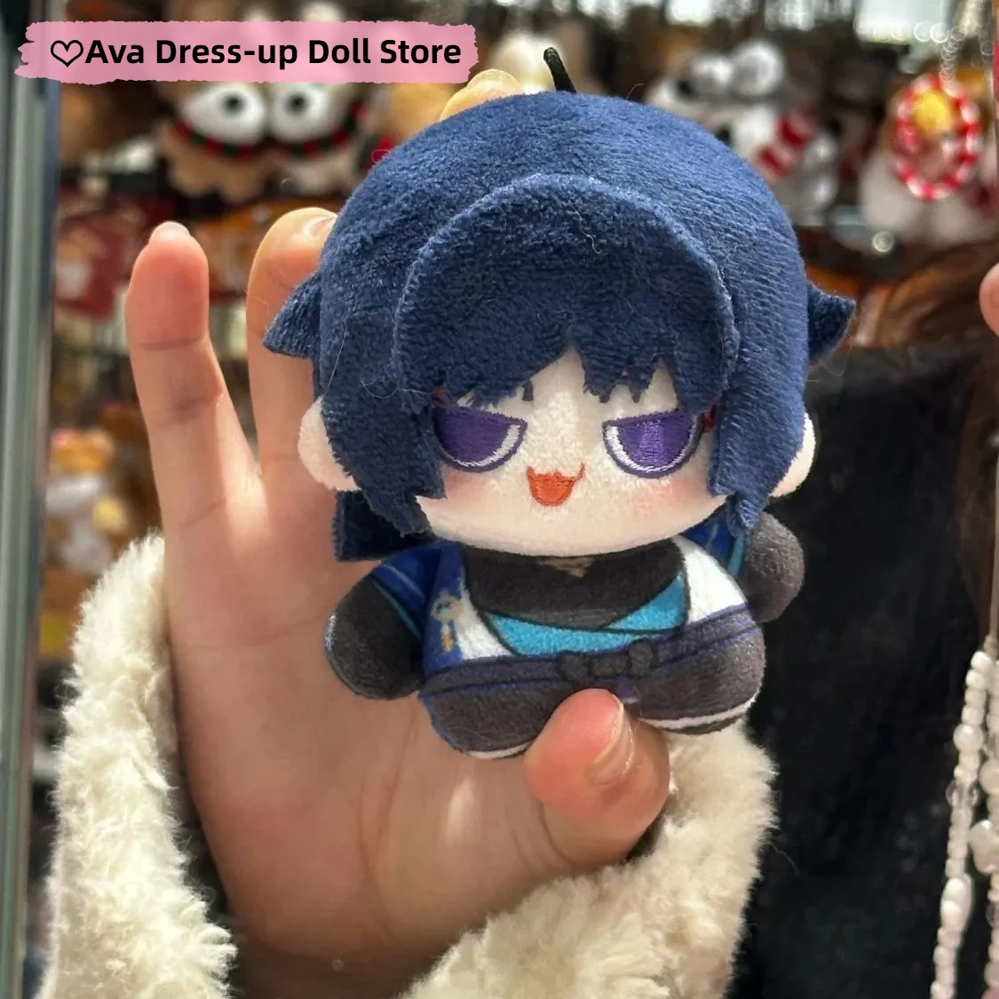 

Брелок-подвеска 10 см Genshin Impact: Странник (аниме, игра, косплей), милый мультяшный дизайн, с принтом морской звезды, украшение для рюкзака, рождественский подарок