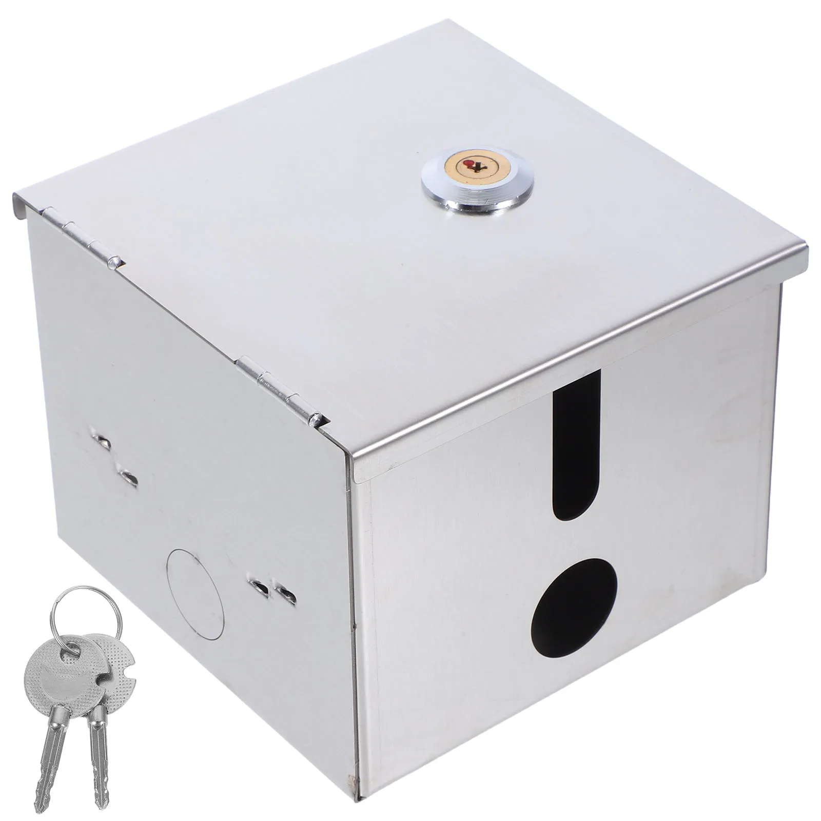 

86 Type Outdoor Heavy Duty Stainless Steel Lockable Waterproof Socket Box Weatherproof Electrical Outlet Protector for Parks