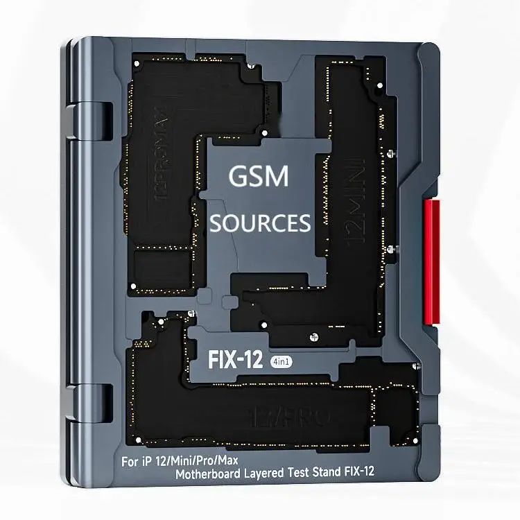 

GSMSOURCES Fast for Test ISocket for Test Fixture for iPhone 12 12Pro 12ProMax Motherboard for Mobile Phones