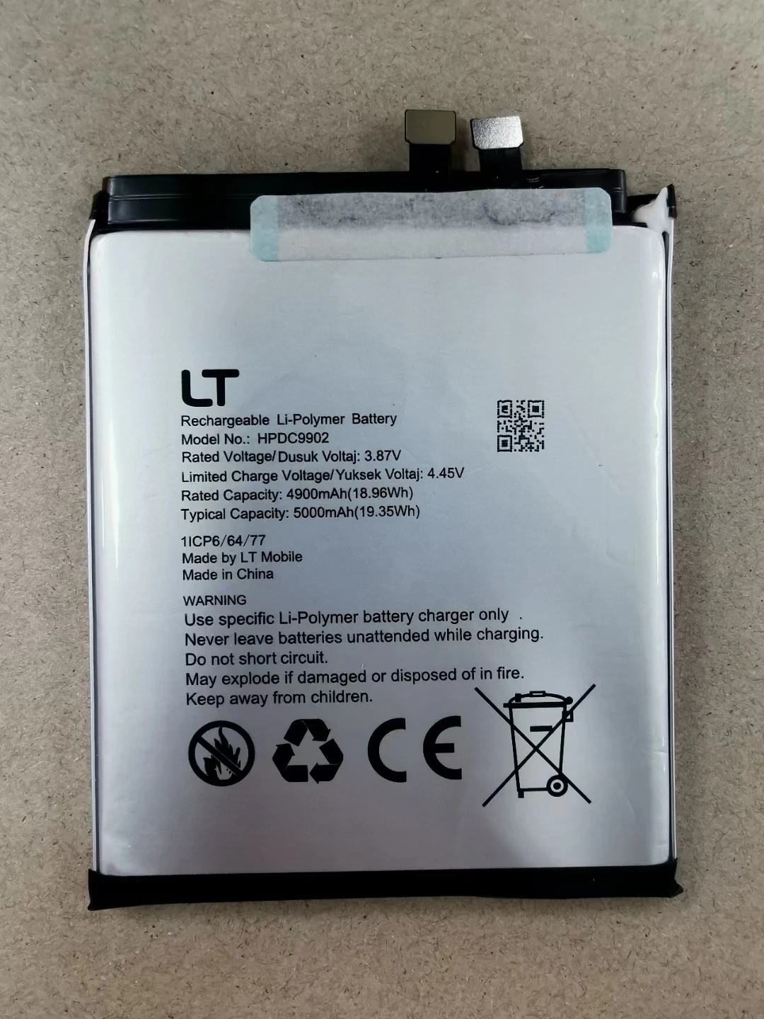 

Original LT HPDC9902 Replacement Smartphone Battery