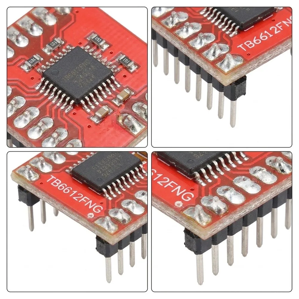 10pcs TB6612FNG Dual Motor Driver Module 1.5A Single H-bridge Output Current DC Motor Controller For Automation