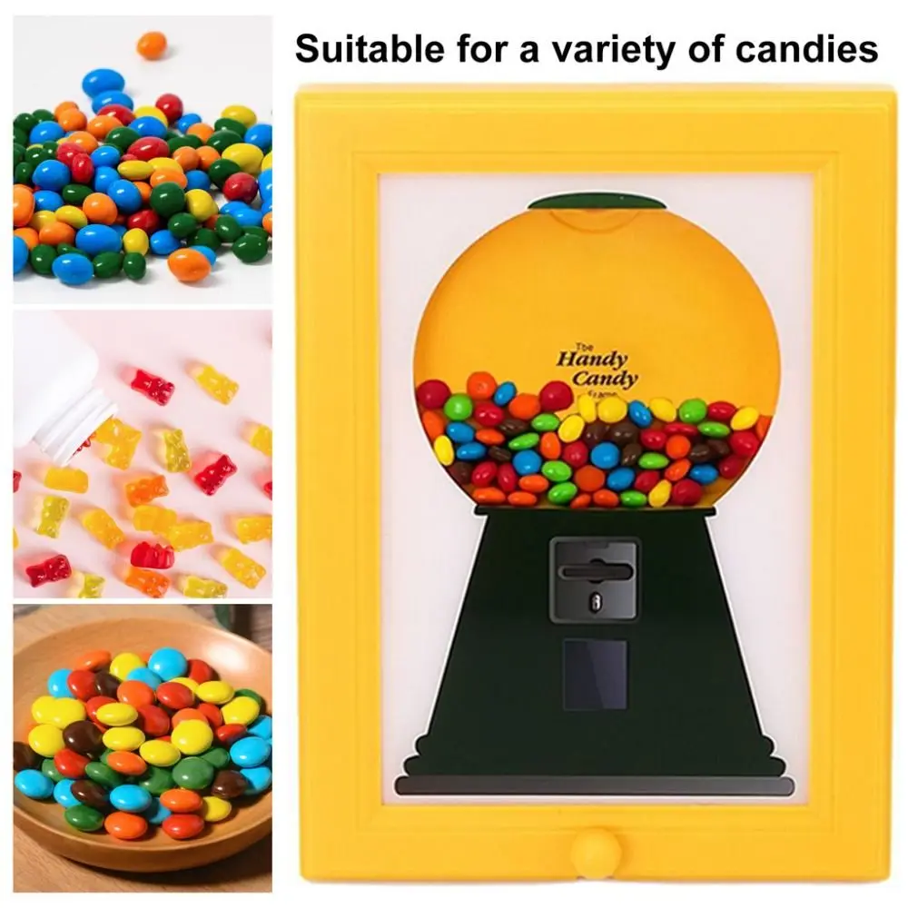 

Creative Candy Dispenser Picture Frame Dust-proof Easy Restock Hanging Handy Candy Frame Funny Moisture-proof