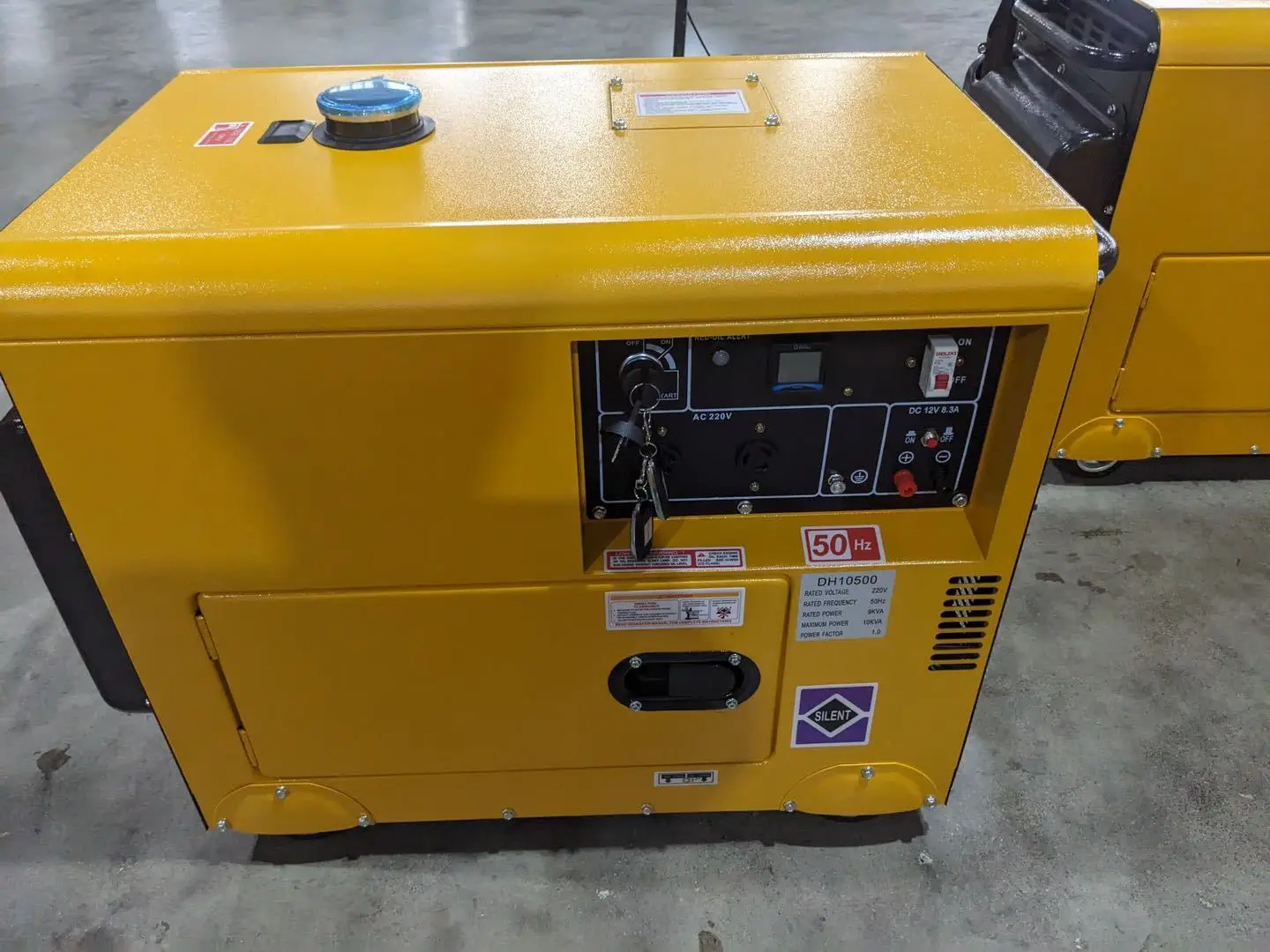 YHS 10KW Quiet Diesel Open Frame Generator | Backup Power With Lower Noise & Higher Efficiency