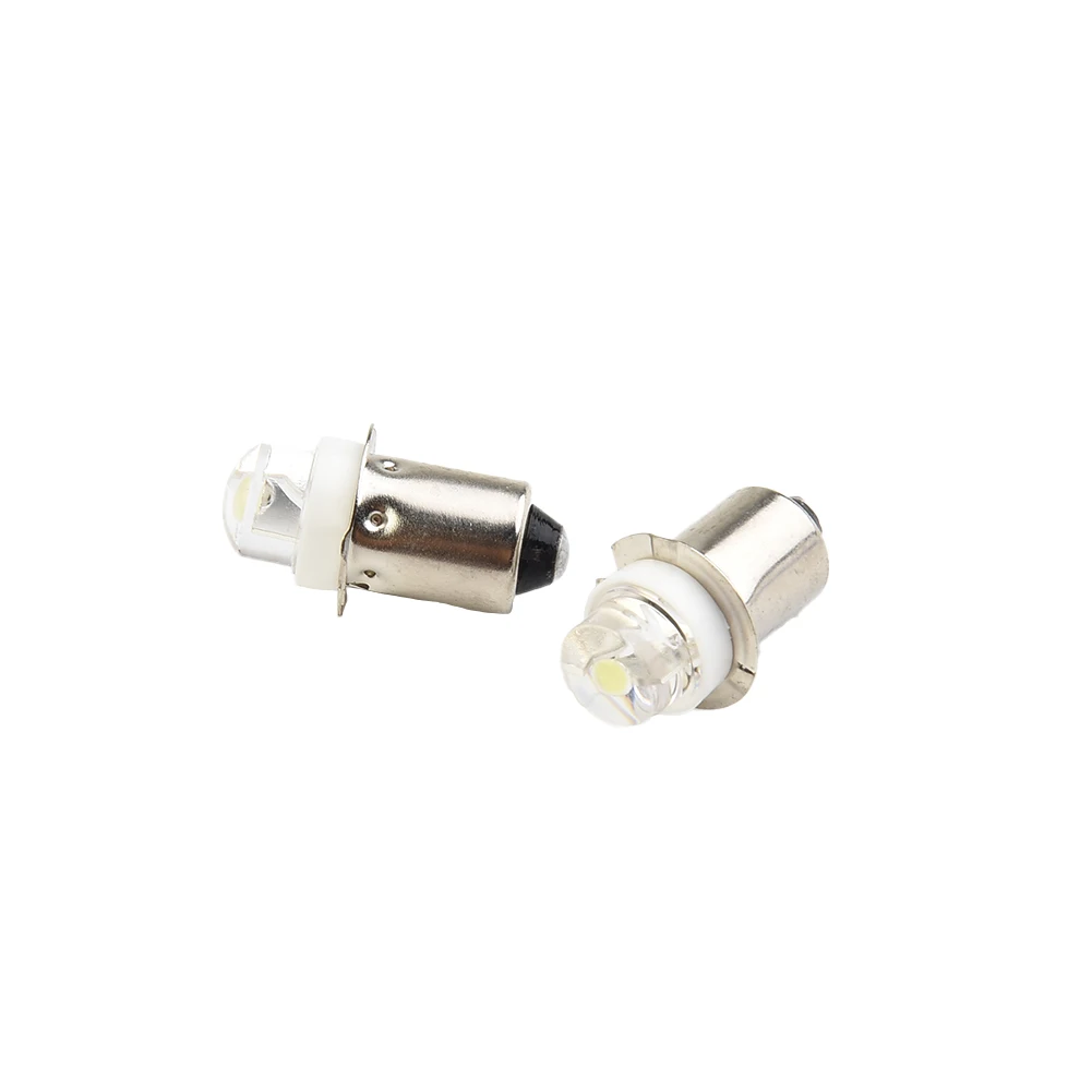 High Quality 3SMD Per Bulb High QUALITY 3030 LED Chips LED Bulb Torch Flashlight 2pcs 6000K Base 3V DC Upgrade