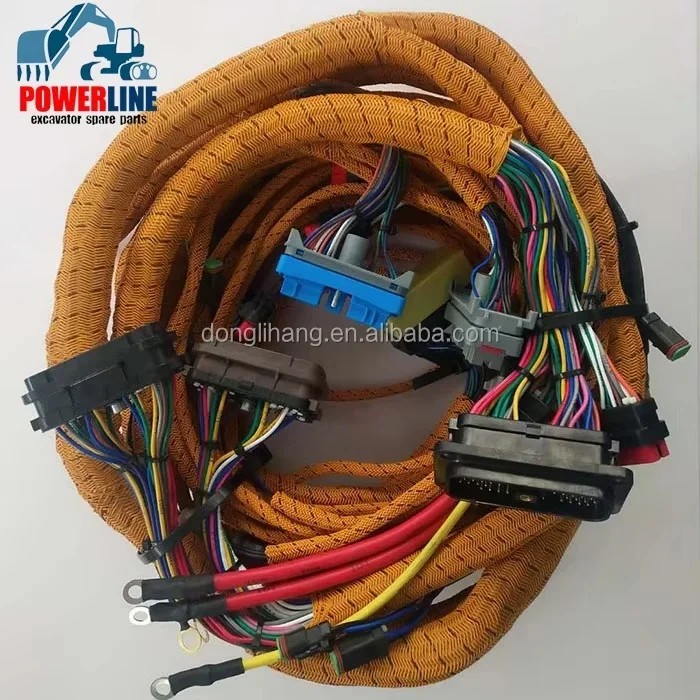 Excavator Part 312D 312DL 313D Wiring Chassis Harness 328-0176 3280176 306-8678 3068678 for Caterpillar CAT