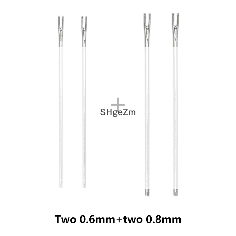 1Pcs 0,6mm 0,8mm Rerooting Nadel Puppe Haar Repaint Puppen Kopf Reborn Haar Verwurzelung Werkzeuge Perücke Machen Liefert zubehör