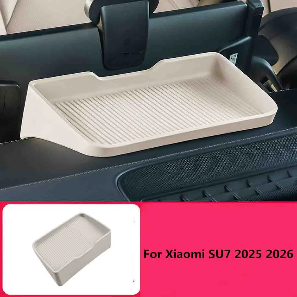 Fit For Xiaomi SU7 2025 2026 Screen Back Tissue Box Storage Box Storage Function ETC Interior Accessories Supplies