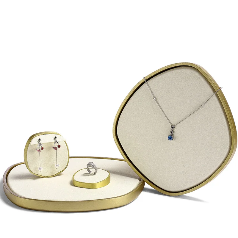 

bracelet necklace earrings display stand window counter jewelry props High-end jewelry display stand ring stand