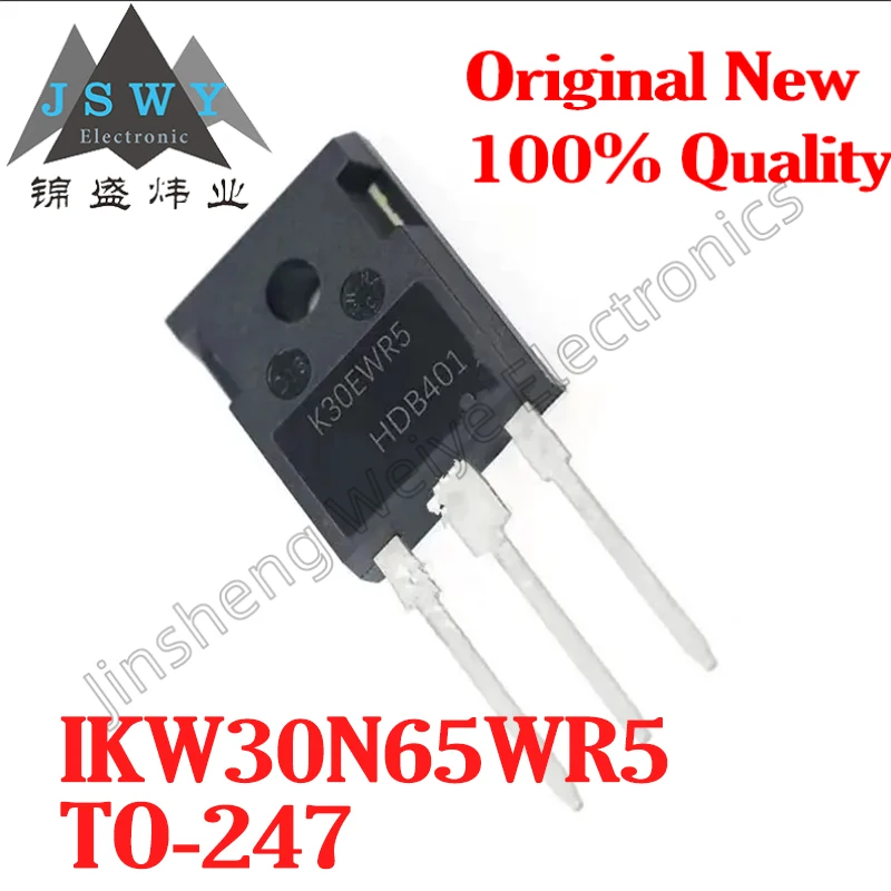 

(10-50 pcs) IKW30N65WR5 K30EWR5 TO-247/IGBT Transistor/650V40A/Brand New Original Stock/Quick Shipping