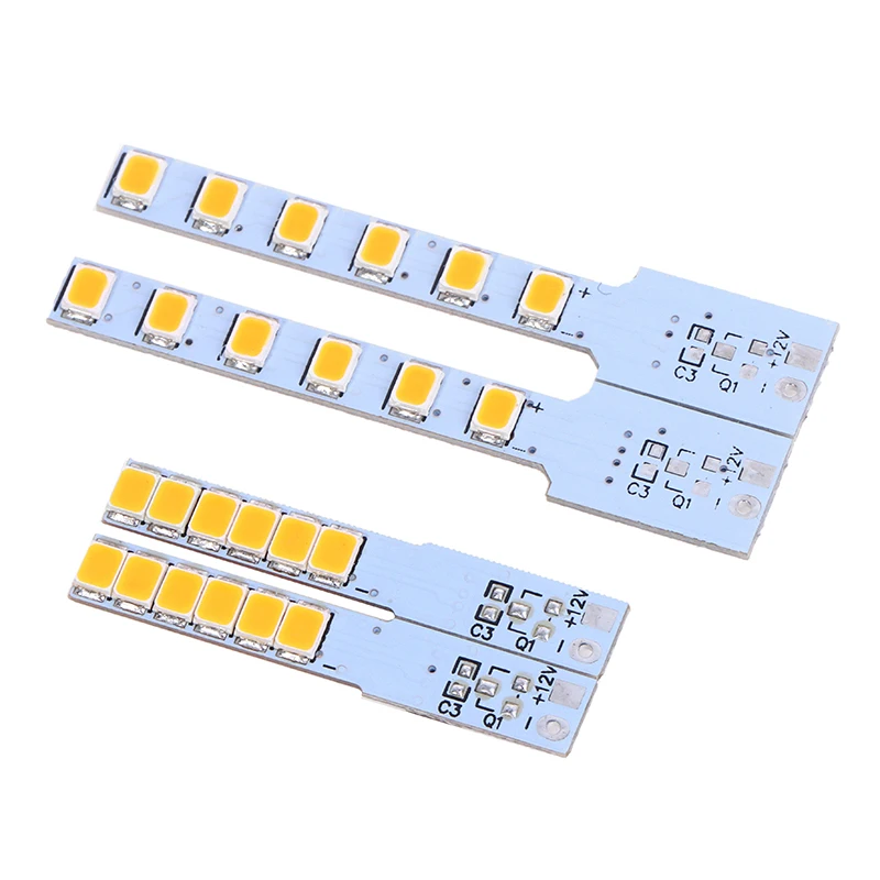 LED Flash Velas Diodo Luz Lâmpada Board, PCB Decoração, Acessórios Bulb, Binking imitação, DIY, 2pcs