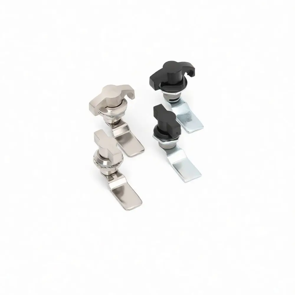 MS714 T Handle Cylinder Cam Lock Zinc Alloy Cabinet Latch Industrial Machine Control Box Electrical Panel Tool