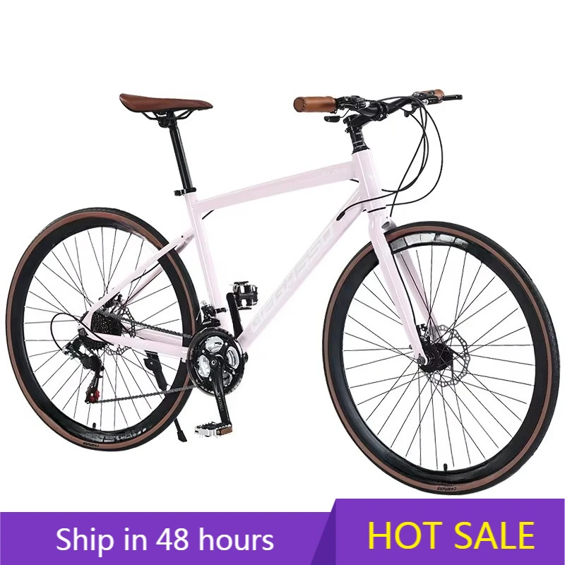 

Стальной шоссейный велосипед POWER LEAP, размер колеса 700c, 21 скорость, система дискового тормоза, грузоподъемность 150 кг для езды на велосипеде