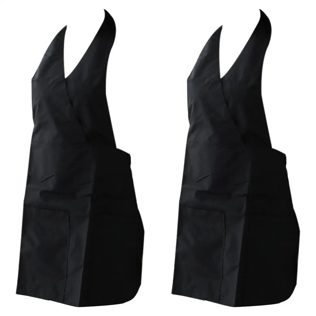 

2x Pro Cut Waterproof Cape Dress Hair Salon Styling Gardening Apron