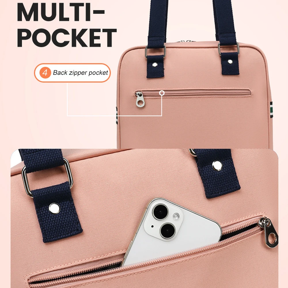 Tennis Bag Women Men Messenger Bag Tennis Racket Bag Waterproof Sport Handbag Padel Racket Pack Badminton Squash Versatile