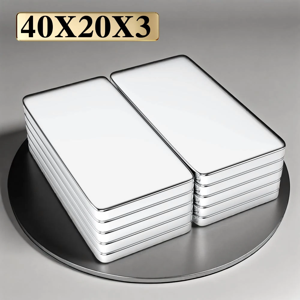 

40x20x3mm block Refrigerator Magnets imanes para manualidades for Refrigerator, Office, DIY