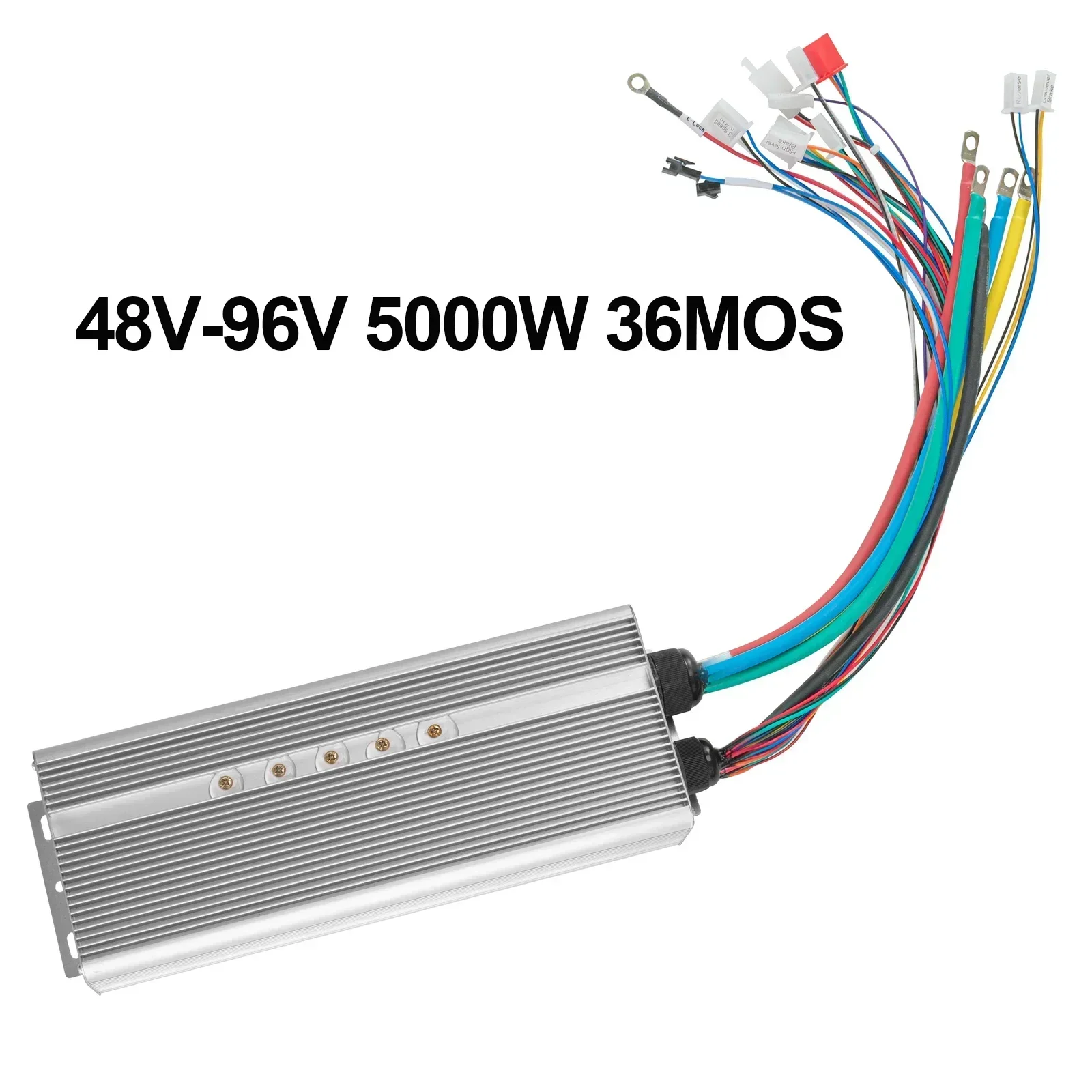 48V 72V 96V 3000W 5000W Brushless Controller 80A 100A 36mos for Electric Bike Tricycle Motorcycle Scooter Square Wave Controller