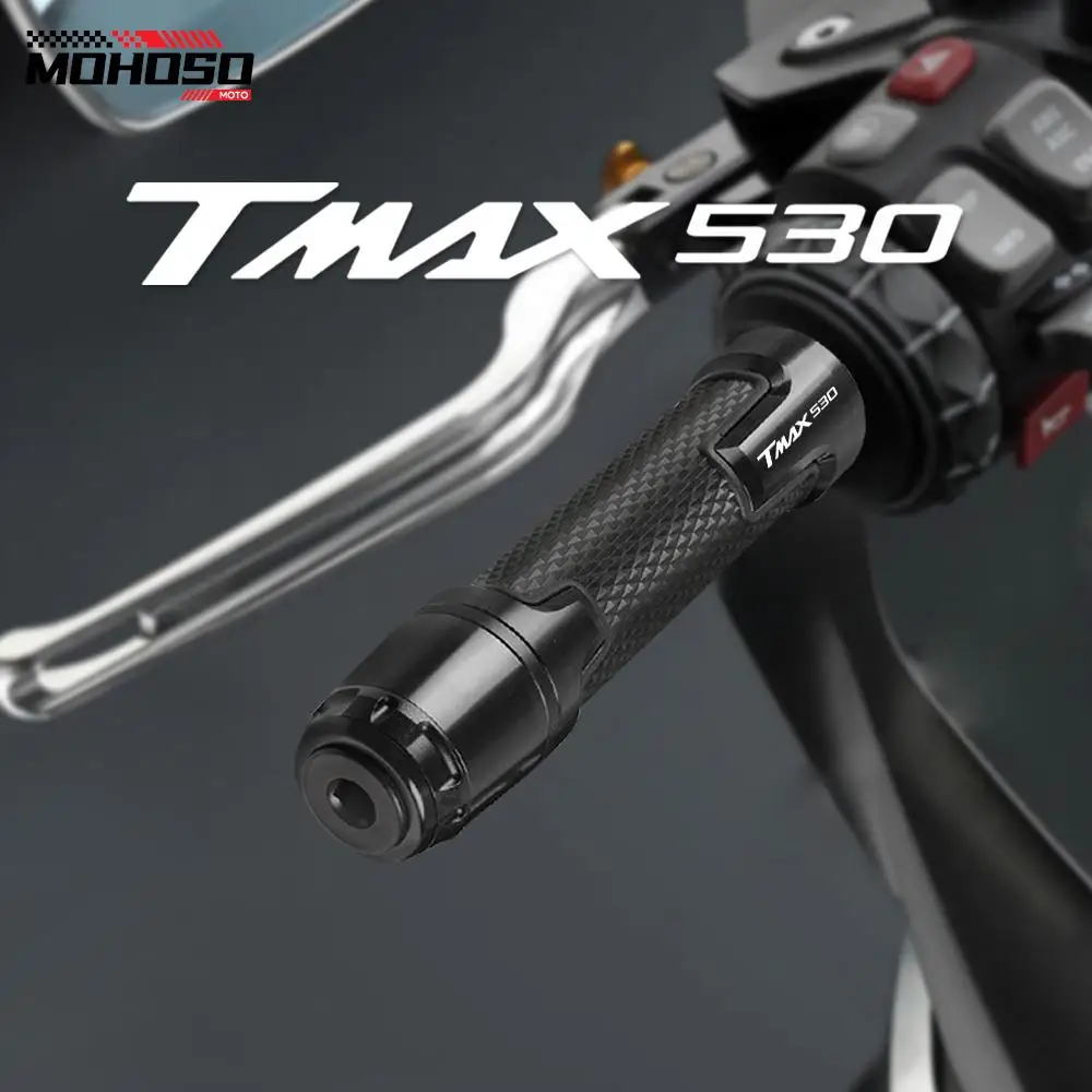 

For YAMAHA TMAX 530 SX DX 2012-2020 2019 2018 2017 2016 7/8" 22MM Handlebar Hand Grips End Handle Grip Ends Plugs Accessories