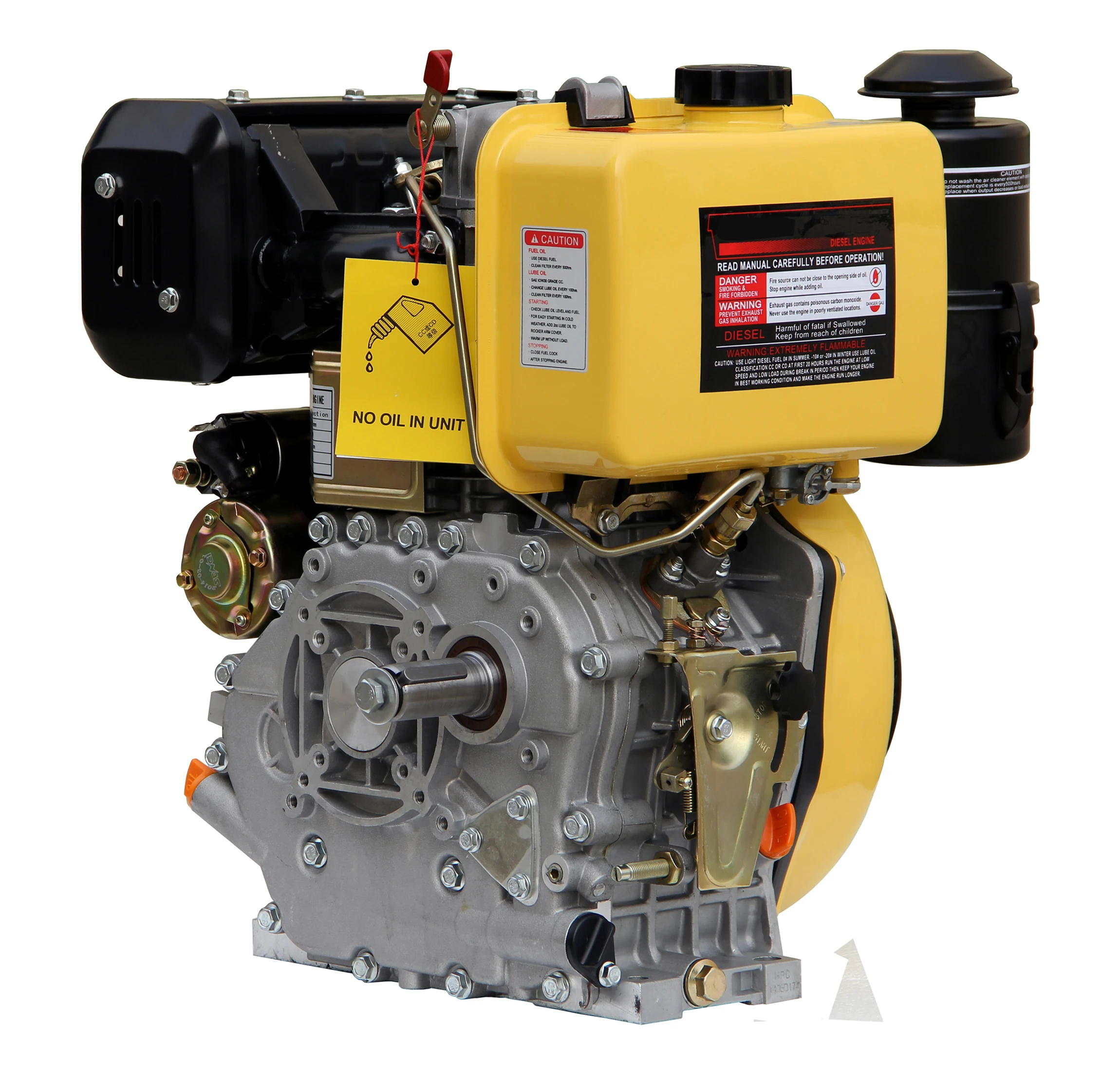 Changzhou Multi Function Motor 10 Hp 186F Camshaft Air-cooled Diesel Engine