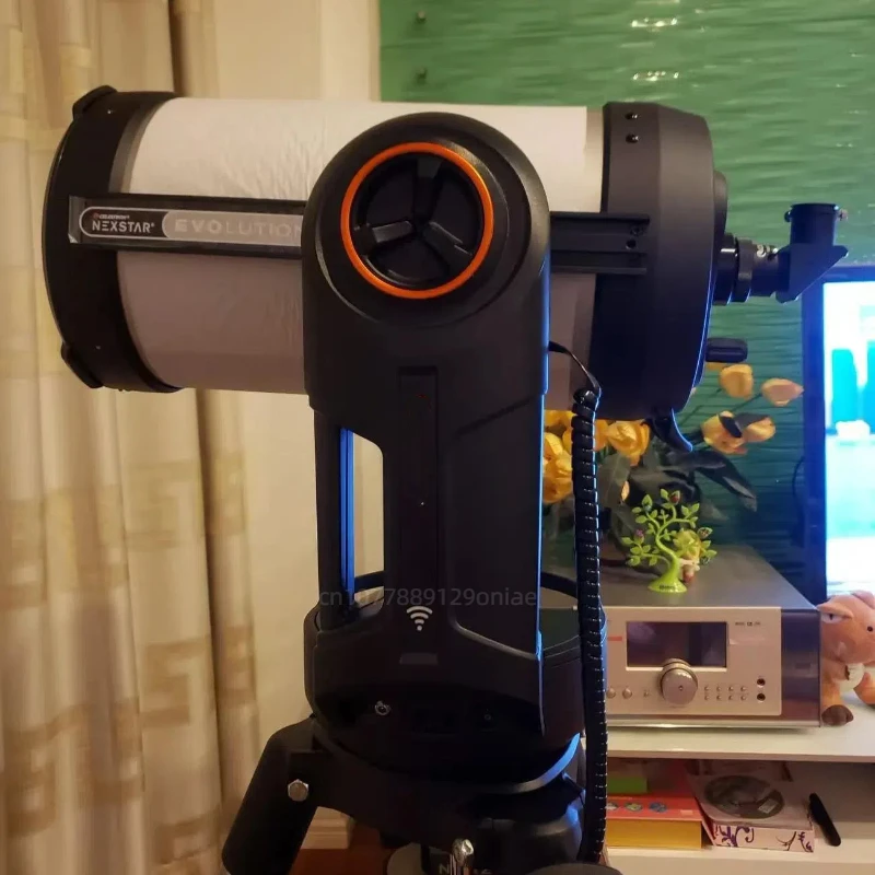 NexStar 8SE Evolved Large Aperture Astronomical Telescope with Automatic Star Searching and Optional Mobile Power Bank