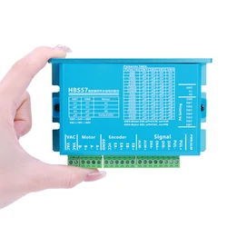 HBS57 Stepper Motor Driver Controller AC20-80V/DC24-70V Step Motor Driver Encoder 1000 Lines for Nema23/Nema24 Stepper Motor