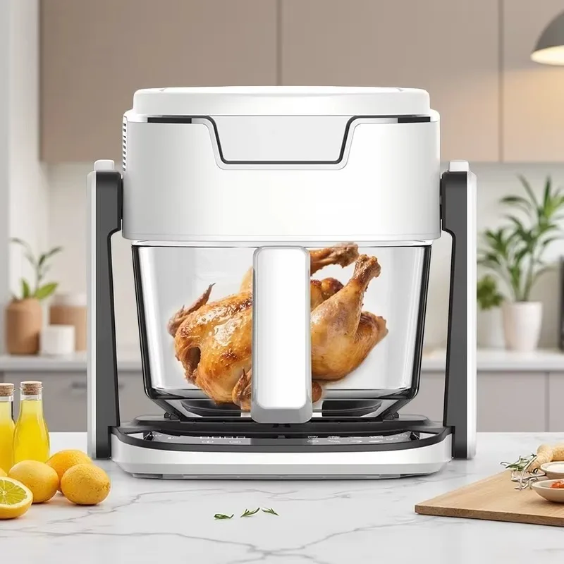 

2025 Modern Design Multi Purpose Cooker Simple Operate Easy Expand 4.5L Visible Transparent Air Fryer