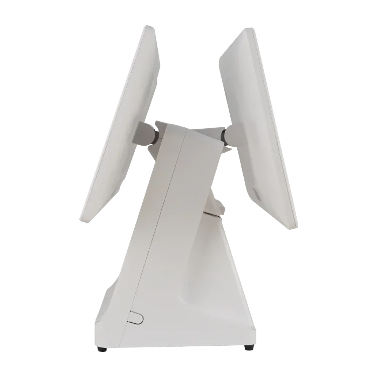 15.6 Inch Windows Kassa Full Hd Pos Alles In Één Systeem Met 11.6 Inch Secundair Scherm Klein Bedrijf Pos-Systeem